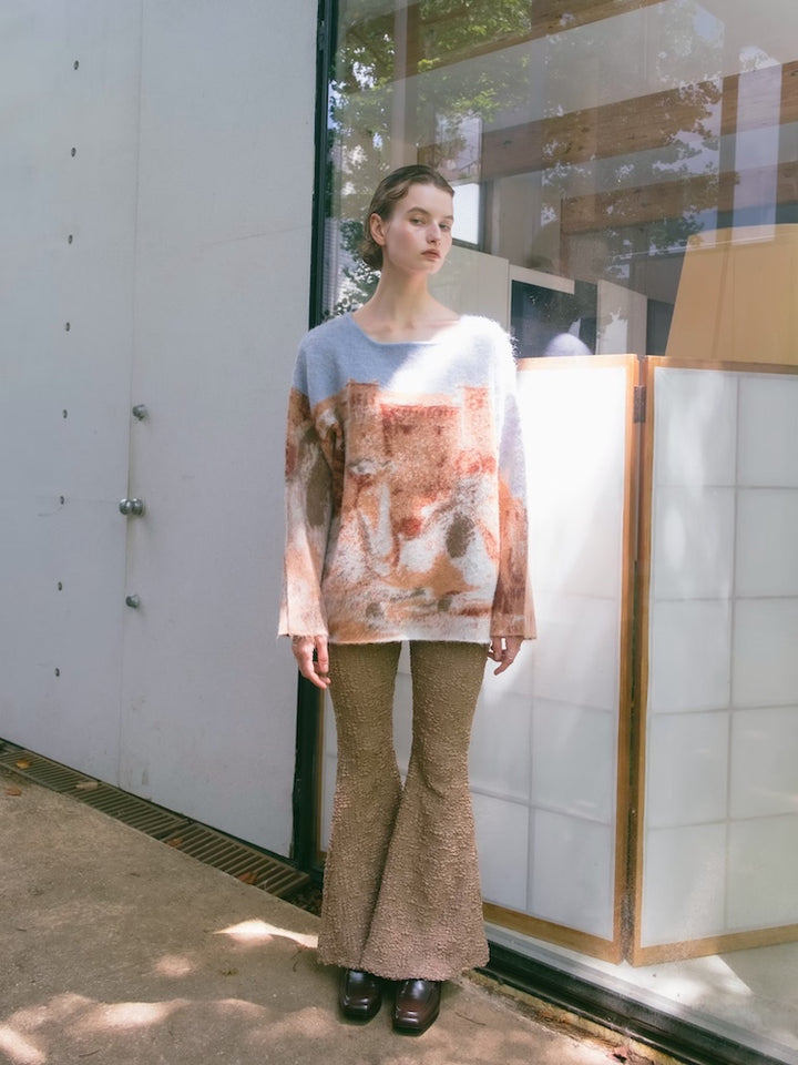 【10月30日(土) 12:00発売開始】Puff Jacquard Stretch Pants