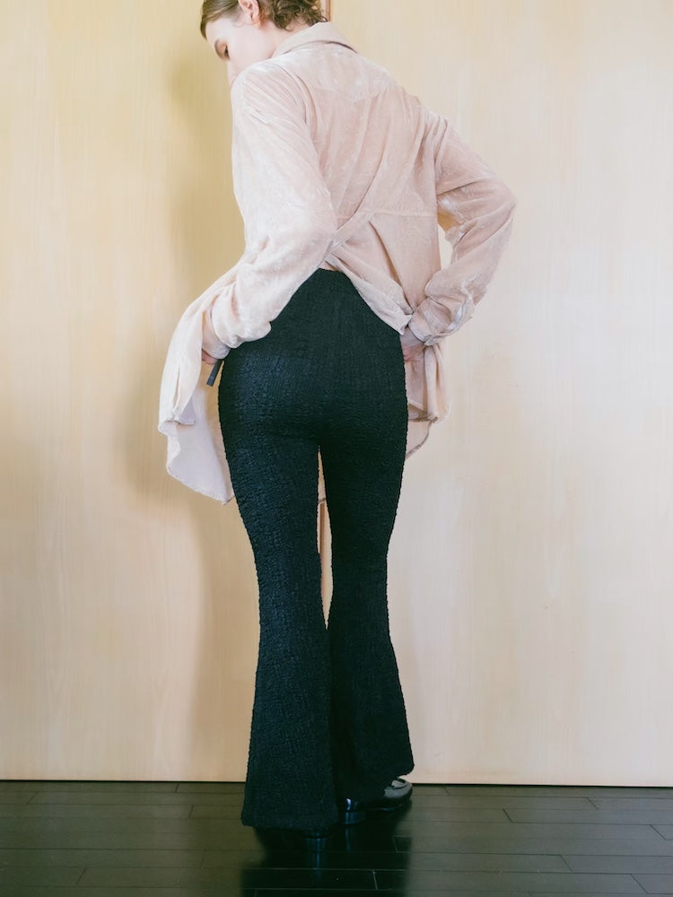 【10月30日(土) 12:00発売開始】Puff Jacquard Stretch Pants