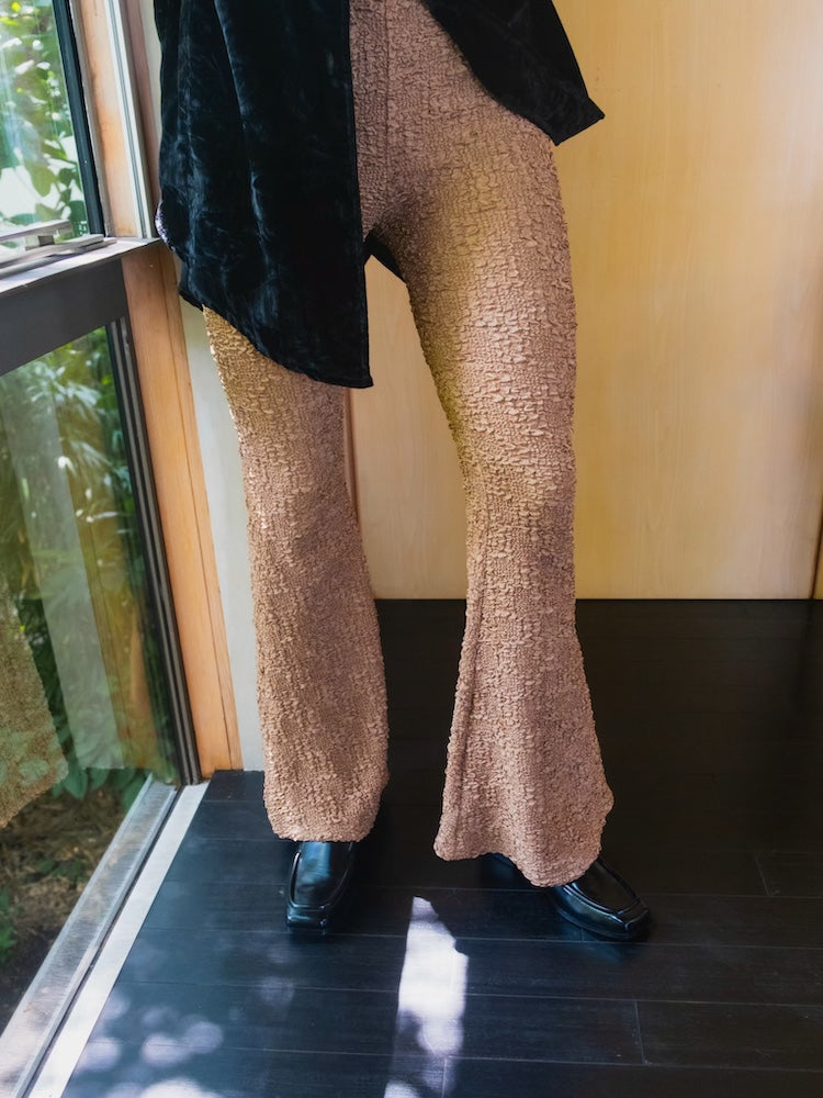 【10月30日(土) 12:00発売開始】Puff Jacquard Stretch Pants
