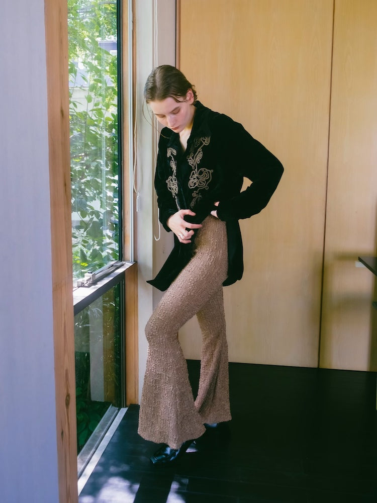 【10月30日(土) 12:00発売開始】Puff Jacquard Stretch Pants
