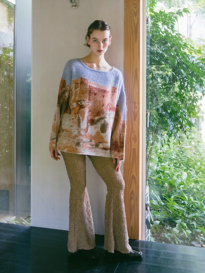 【10月30日(土) 12:00発売開始】Puff Jacquard Stretch Pants