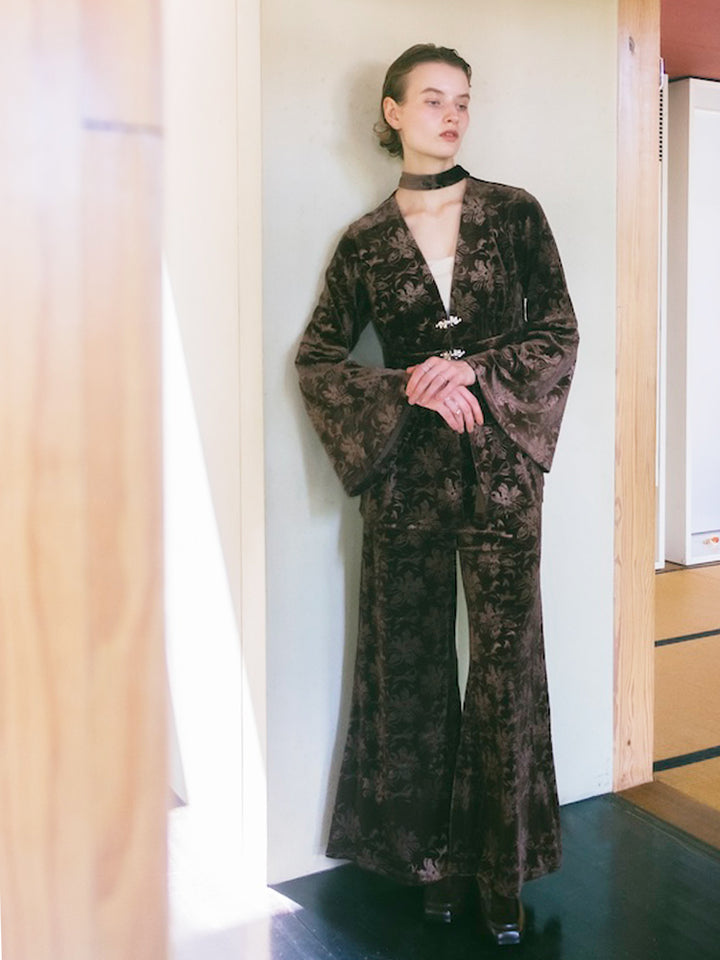 モデル身長：171cm / カラー：Brown SET