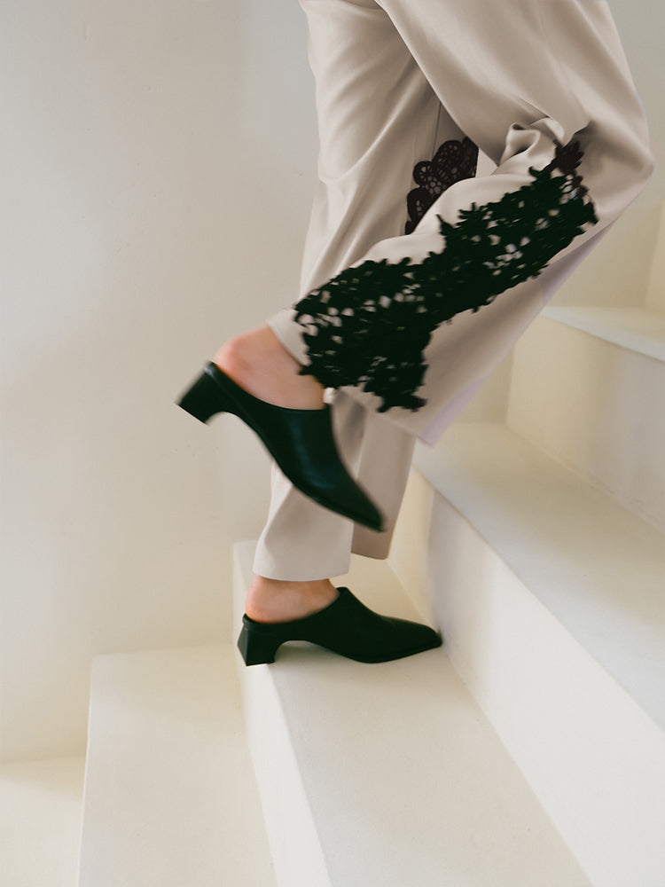 Pointed Toe Mules｜ポインテッドトゥミュール – MARTE