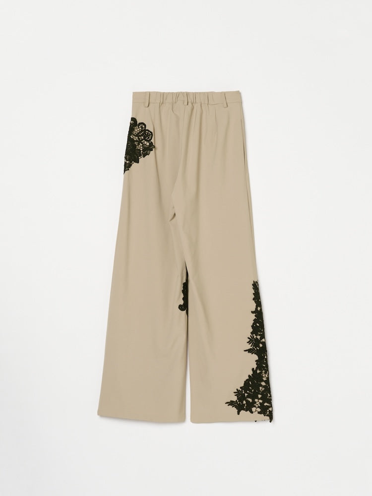 Lace Layout Pants｜レースレイアウトパンツ – MARTE