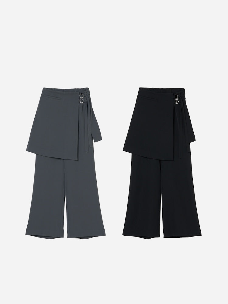 Layered Apron Pants