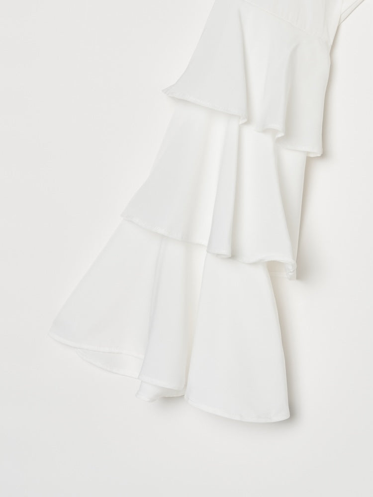 【26ss_EXB】Tiered Sleeve Blouse