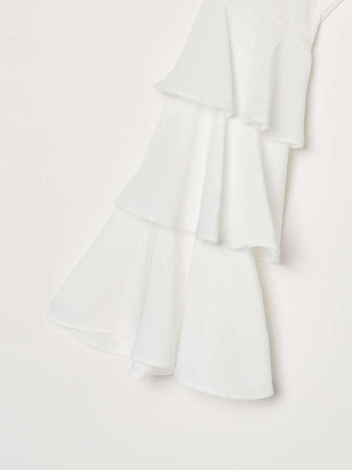 【26ss_EXB】Tiered Sleeve Blouse