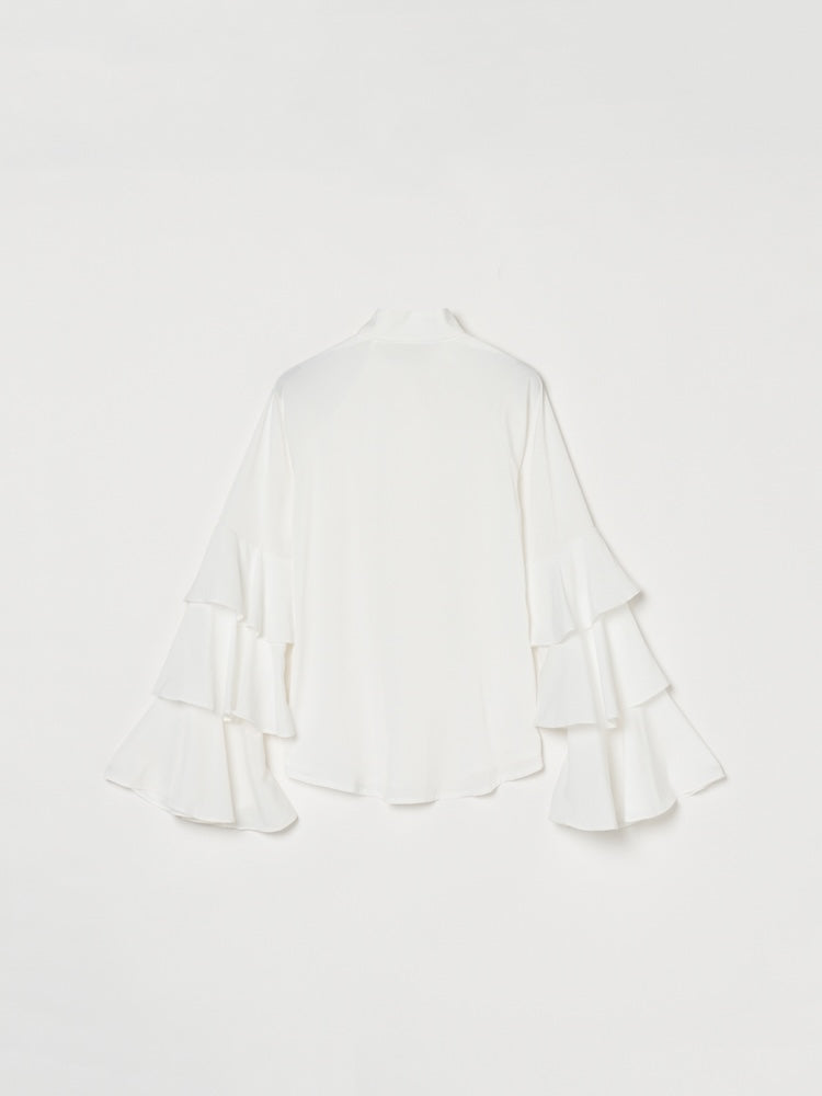 【26ss_EXB】Tiered Sleeve Blouse