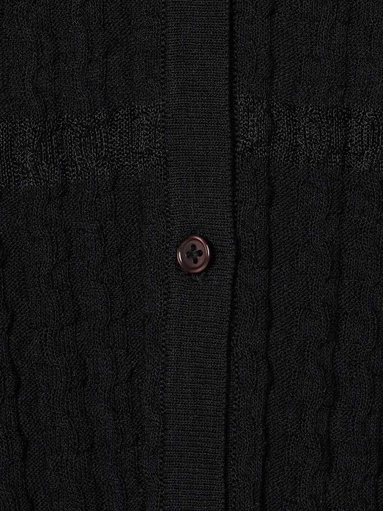 【26ss_EXB】Sheer Hoodie Cardigan