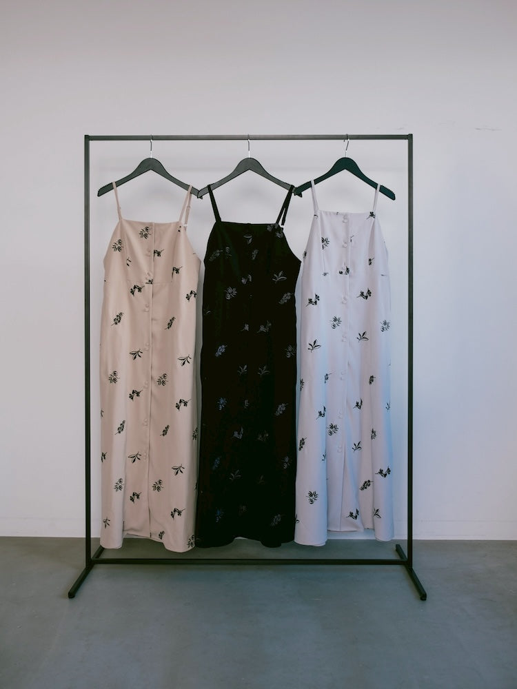 Flower Embroidery Dress