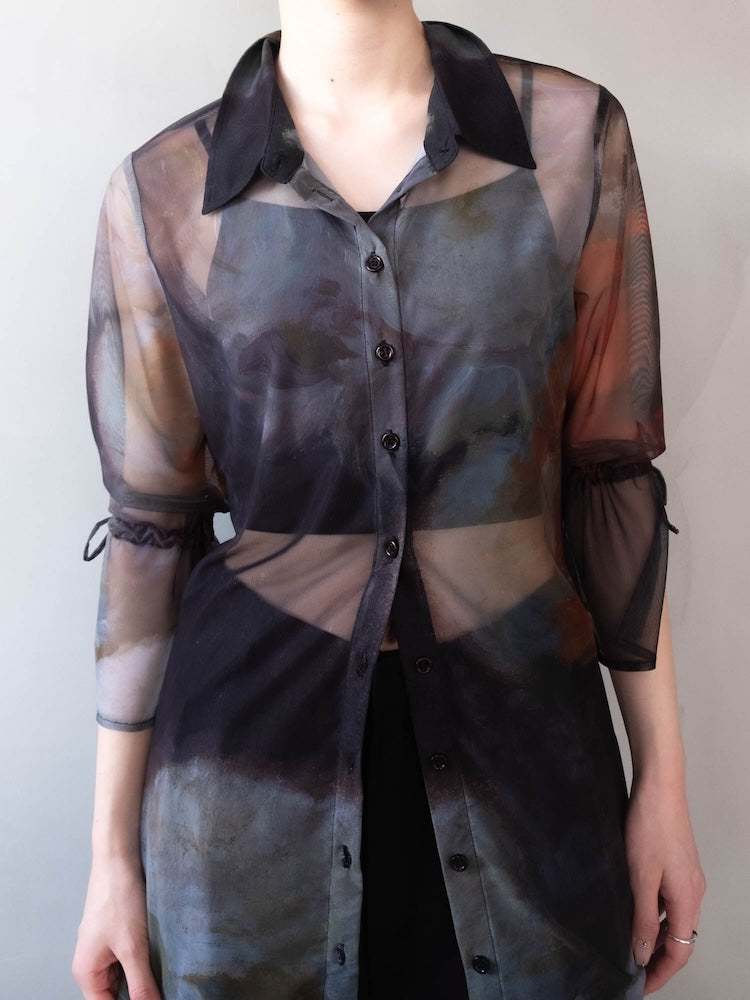 モデル身長：162cm / カラー：02 Fleurs