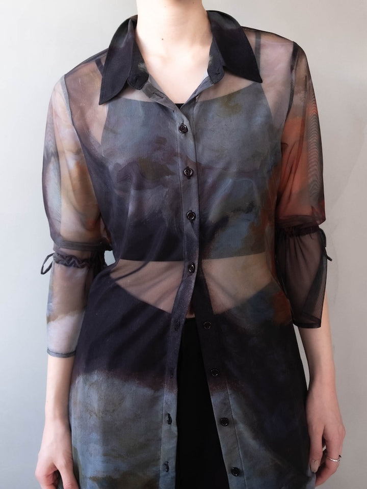 モデル身長：162cm / カラー：02 Fleurs