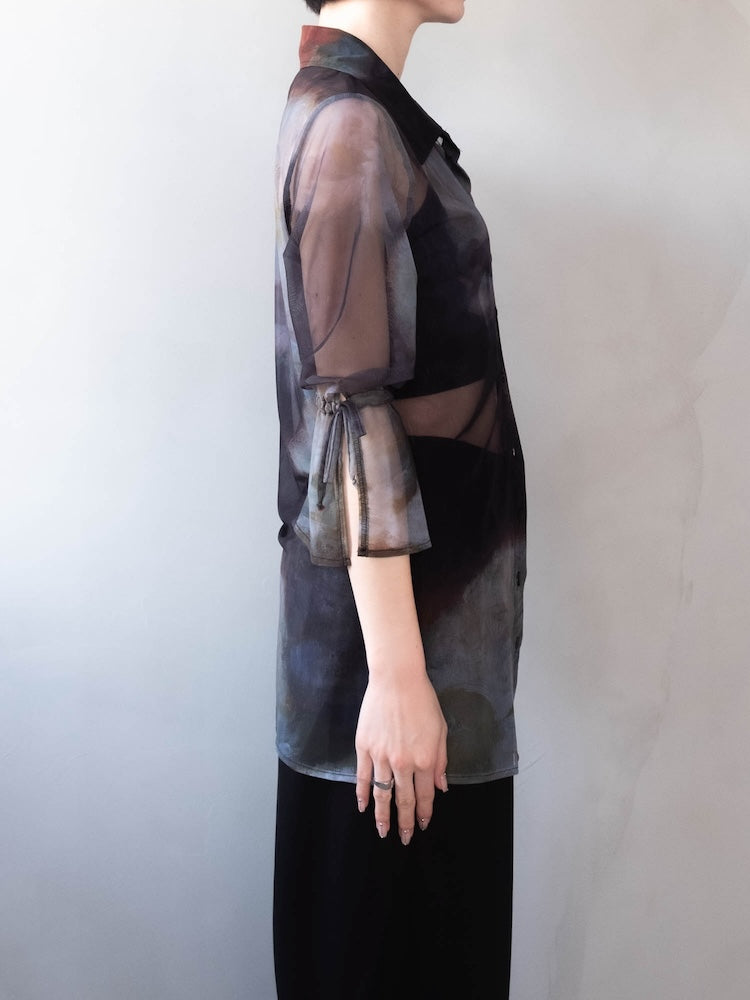 モデル身長：162cm / カラー：02 Fleurs