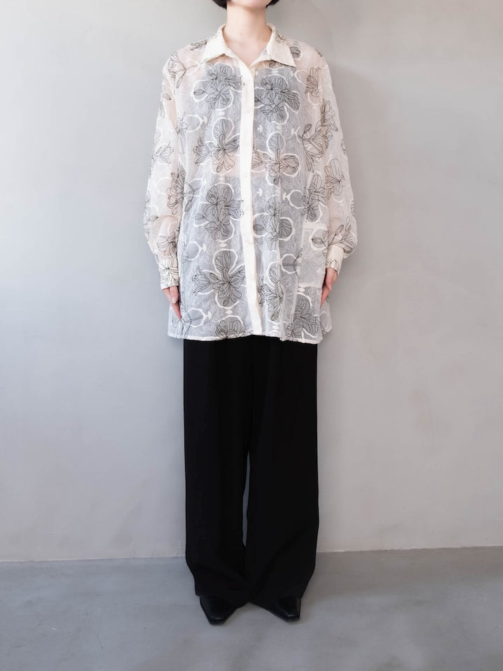 モデル身長：162cm / カラー：Ivory