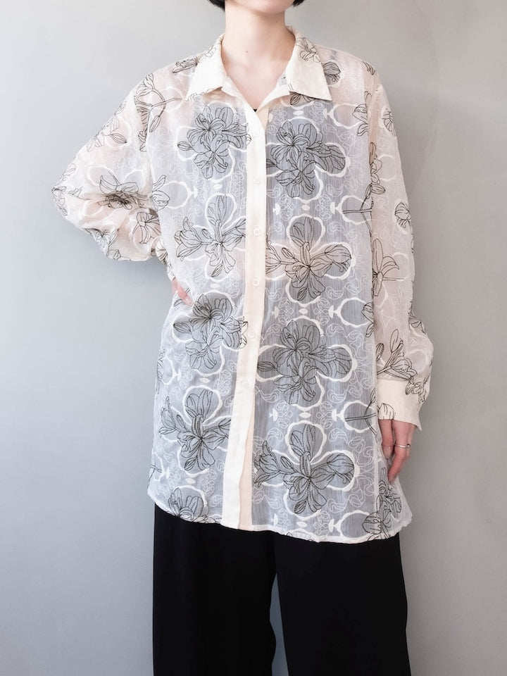 モデル身長：162cm / カラー：Ivory