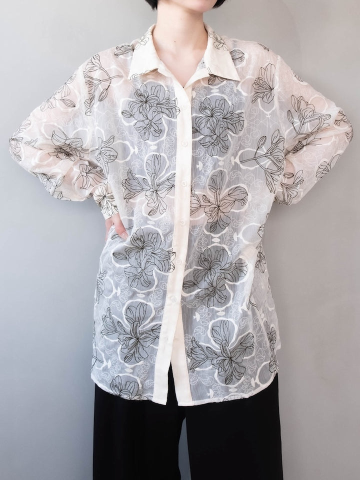 モデル身長：162cm / カラー：Ivory