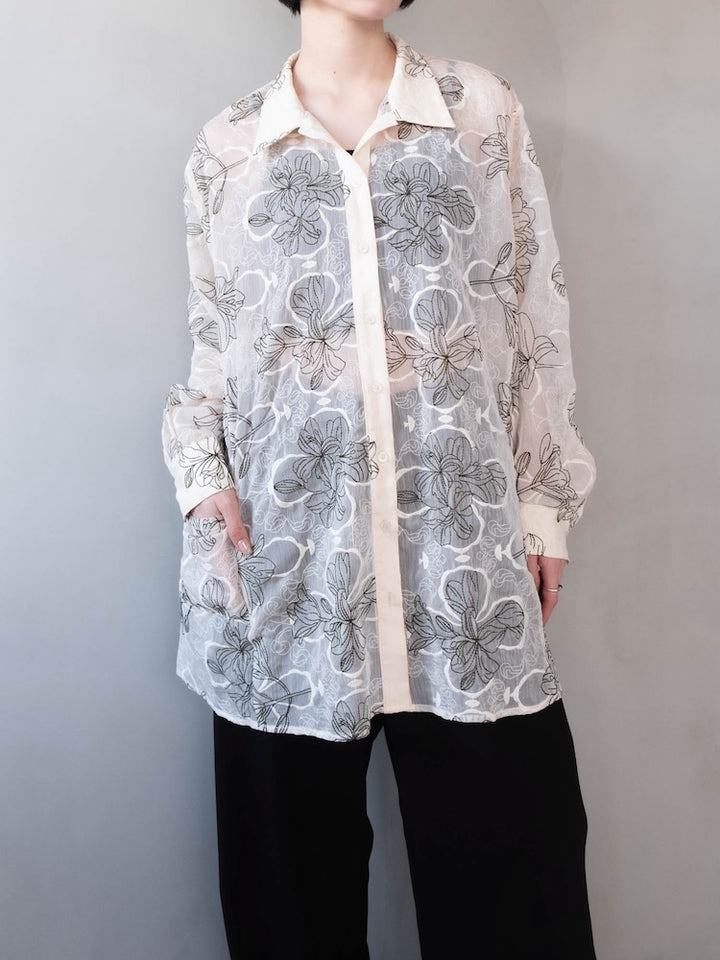 モデル身長：162cm / カラー：Ivory