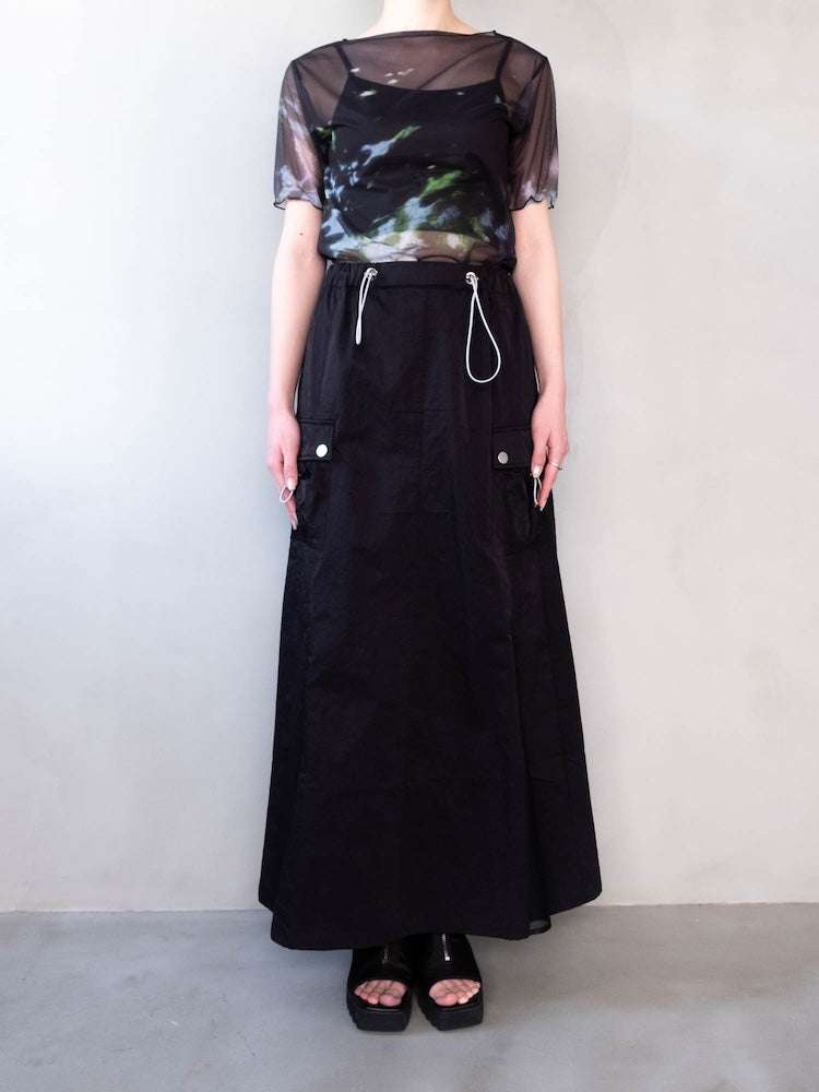 モデル身長：162cm / カラー：Black