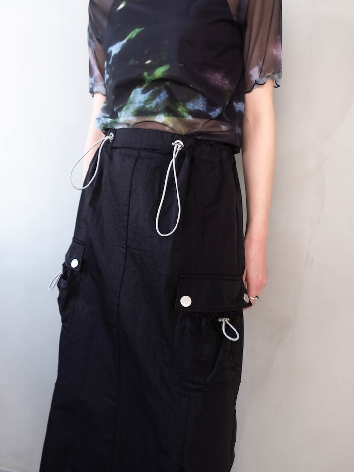 モデル身長：162cm / カラー：Black