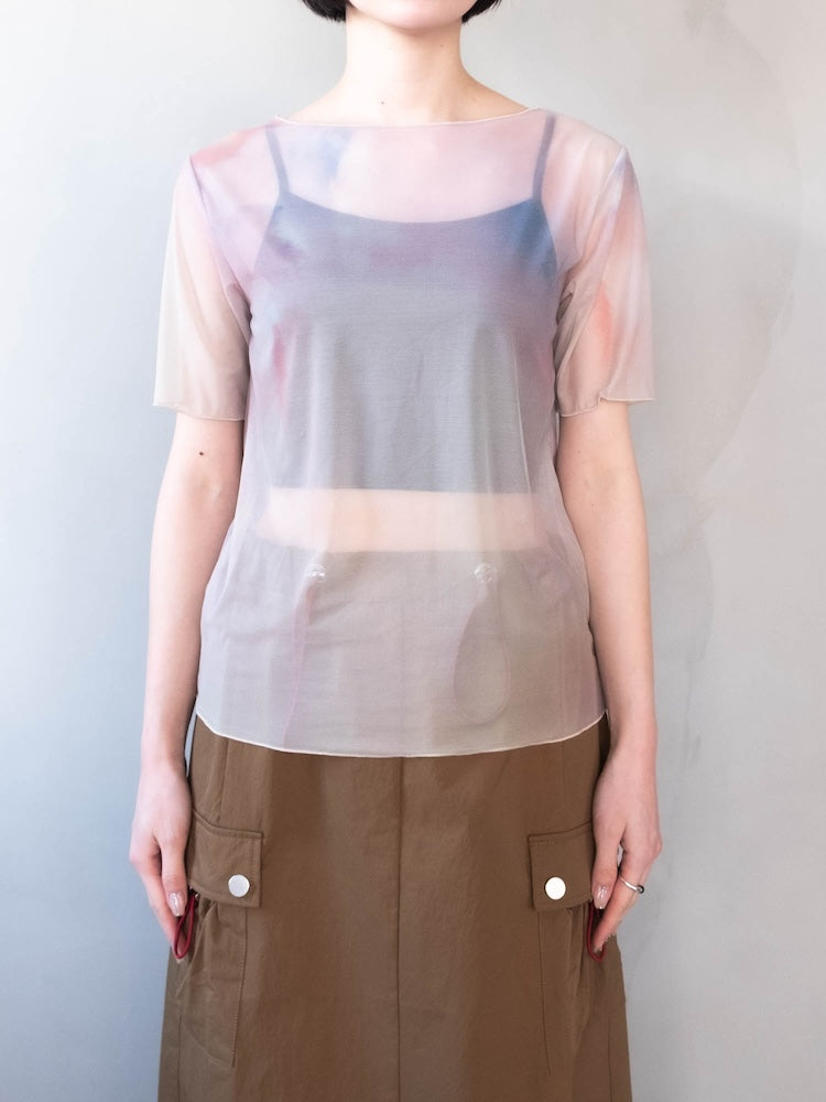 モデル身長：162cm / カラー：04 PaleSky