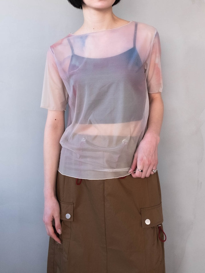 モデル身長：162cm / カラー：04 PaleSky