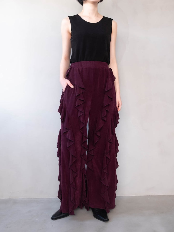 モデル身長：162cm / カラー：Wine