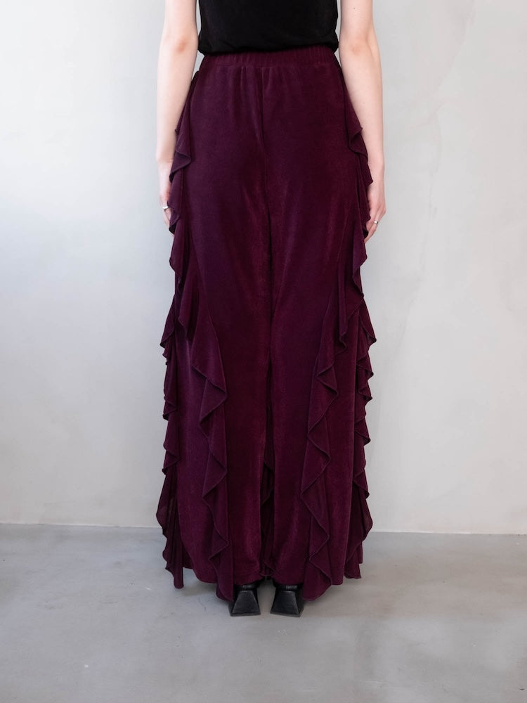 モデル身長：162cm / カラー：Wine