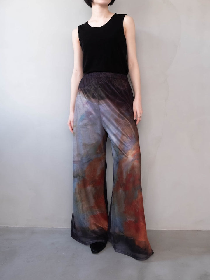 モデル身長：162cm / カラー：02 Fleurs ※サンプル着用。丈が3cm短くなります。