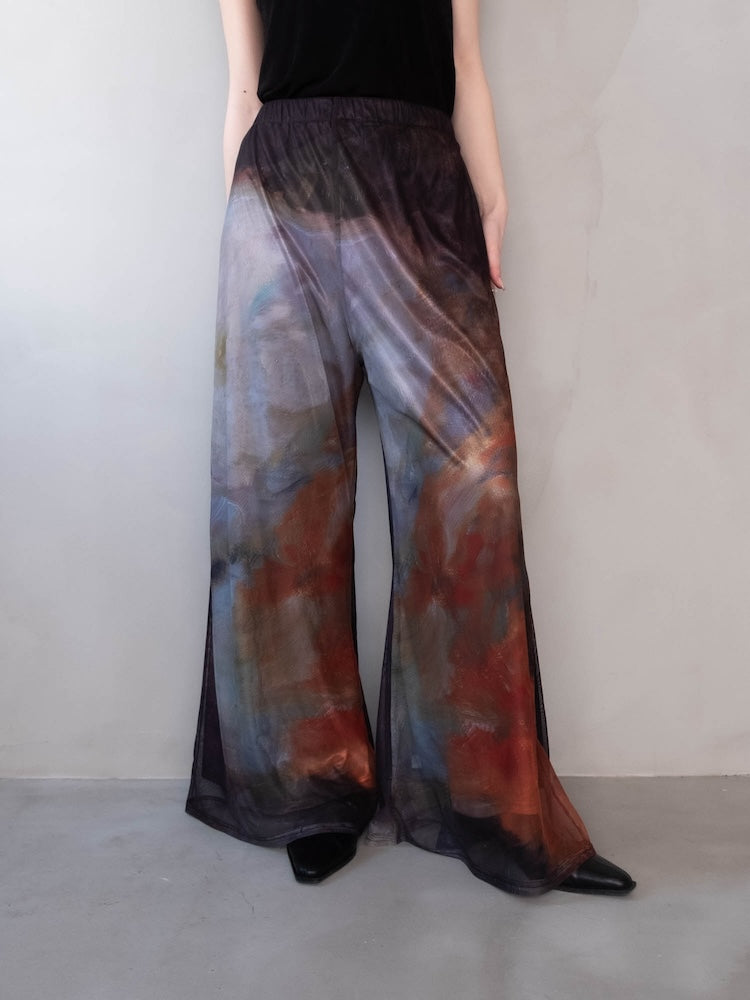 モデル身長：162cm / カラー：02 Fleurs ※サンプル着用。丈が3cm短くなります。