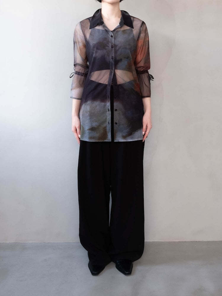 モデル身長：162cm / カラー：02 Fleurs