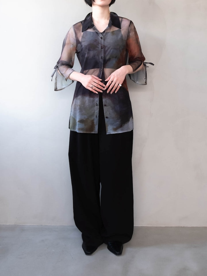 モデル身長：162cm / カラー：02 Fleurs