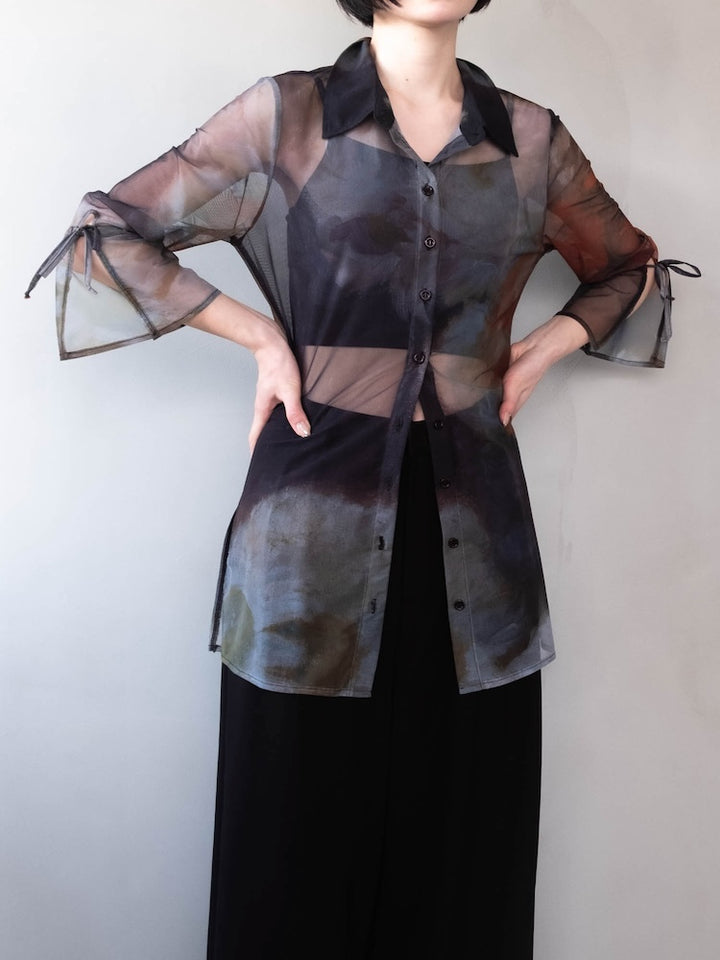 モデル身長：162cm / カラー：02 Fleurs