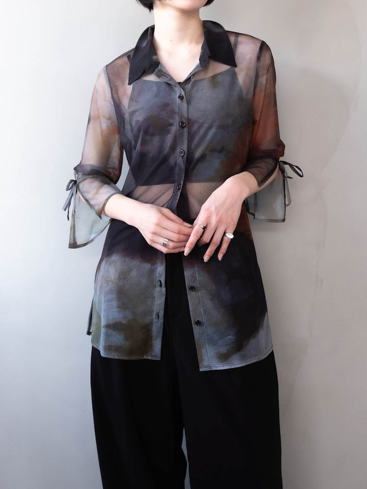 モデル身長：162cm / カラー：02 Fleurs