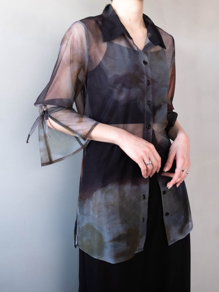 モデル身長：162cm / カラー：02 Fleurs