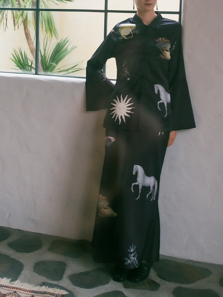 モデル身長：172cm / カラー：Night