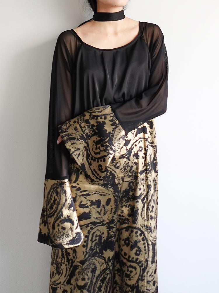 モデル身長：158cm / カラー：Black