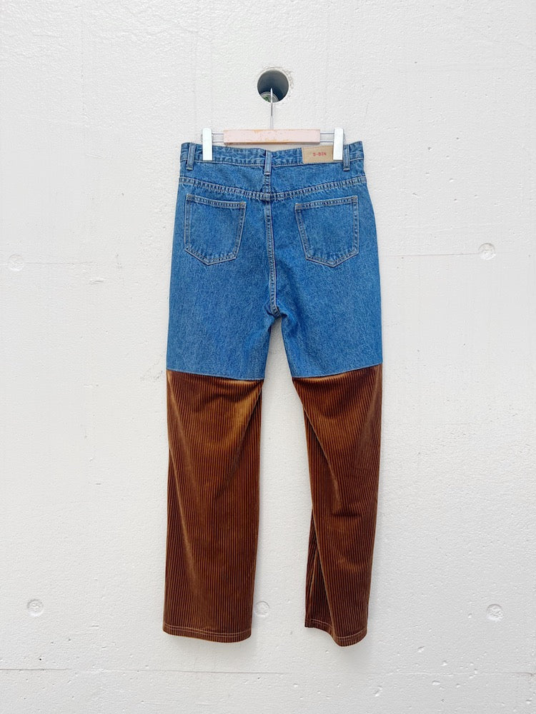 Denim Docking Pants / Brown