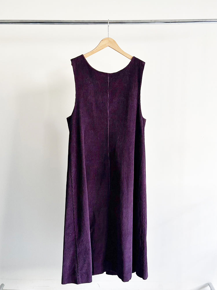 Corduroy Sleeveless Dress