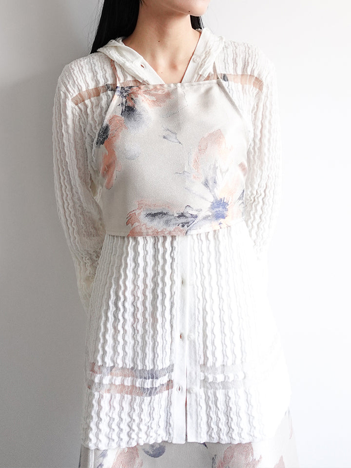 モデル身長：158cm / カラー：Ivory