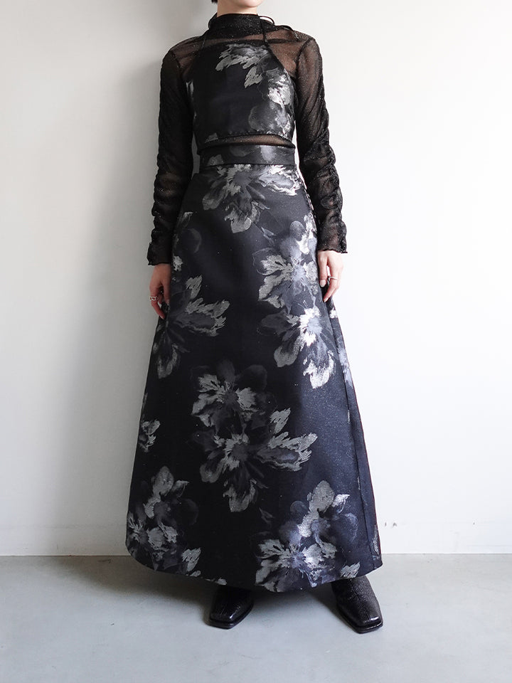 モデル身長：162cm / カラー：Black