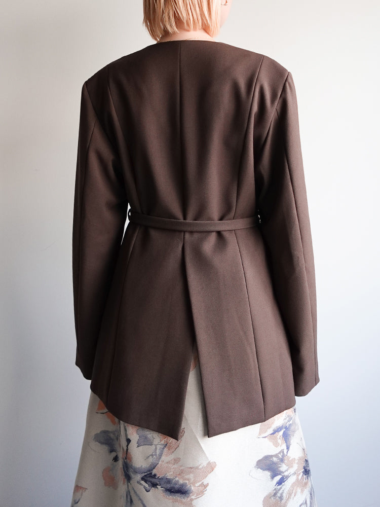 2way Slit Sleeve Belted Jacket｜2ウェイジャケット – MARTE