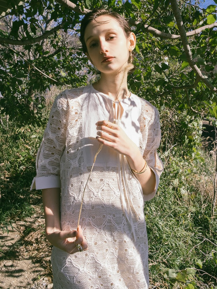 Crochet Lace Dress｜クロシェ編みレースドレス – MARTE