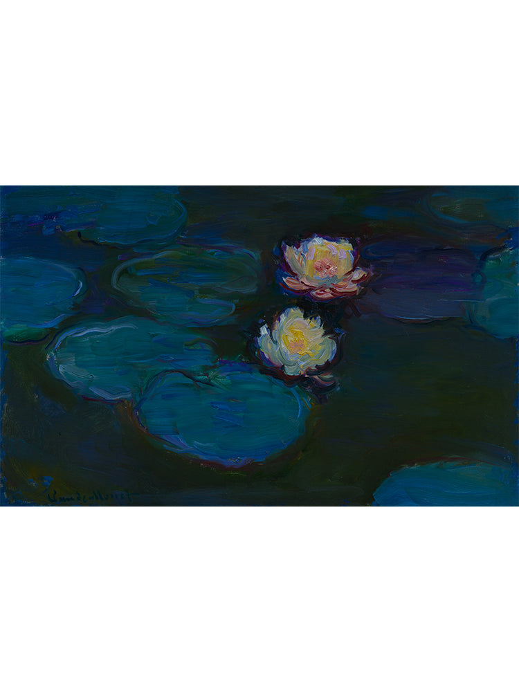 作品名：「睡蓮」Nympheas (circa 1897-1898)<br>