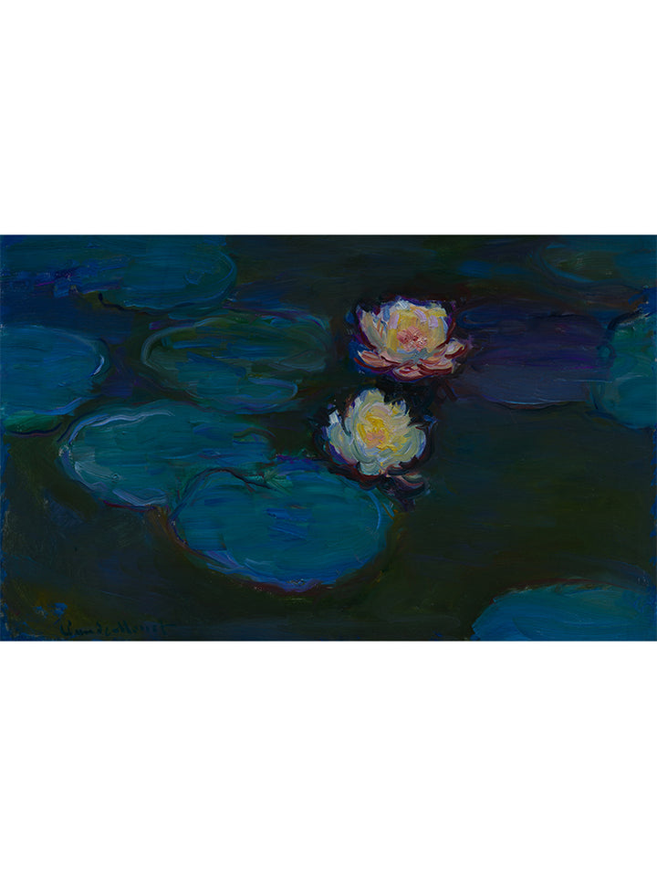 作品名：「睡蓮」Nympheas (circa 1897-1898)<br>