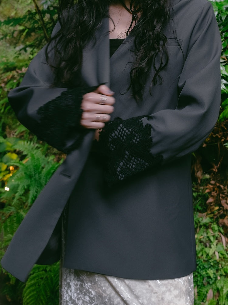 Lace Cuff Over Jacket｜レースオーバージャケット – MARTE