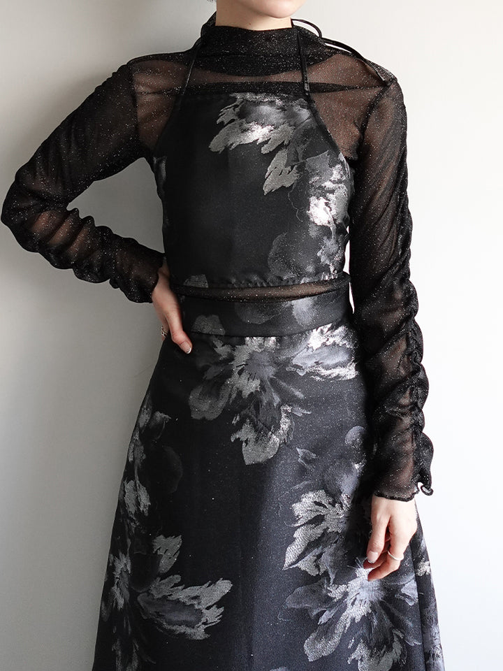 モデル身長：162cm / カラー：Black