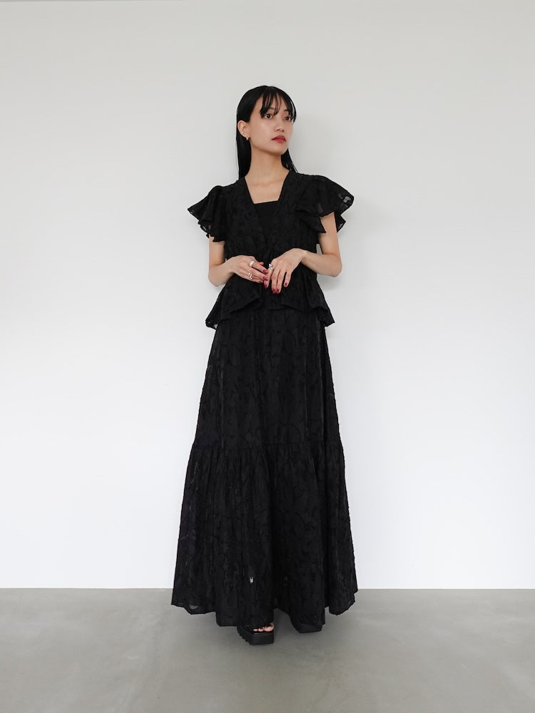 人気海外ブランドアイテム｜ファッション通販 2way Sheer Jacquard Dress｜普段も着られるオケージョン スーツ・フォーマル・ドレス