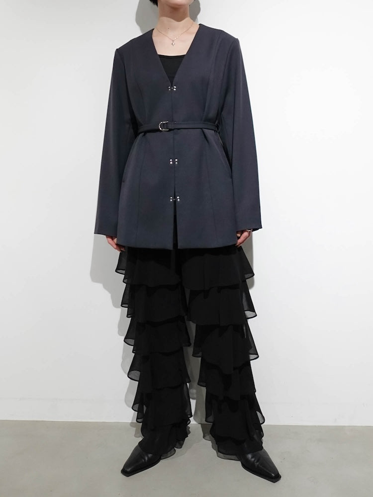 2way Slit Sleeve Belted Jacket｜2ウェイジャケット – MARTE
