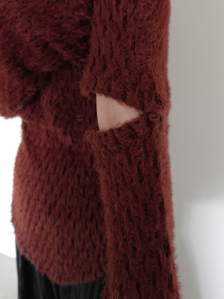 【新品】marte Fluffy Layered Zip Top Fluffy Layered Zip Top｜レイヤードジップトップ – MARTE