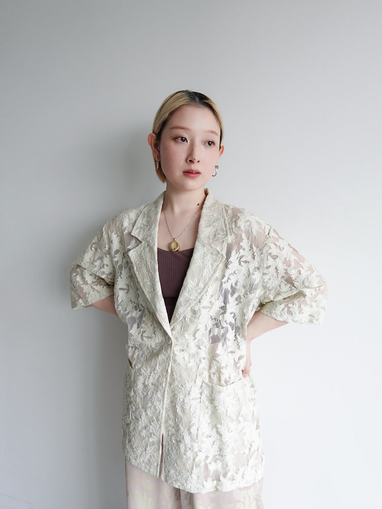 モデル身長：153cm / カラー：Ivory